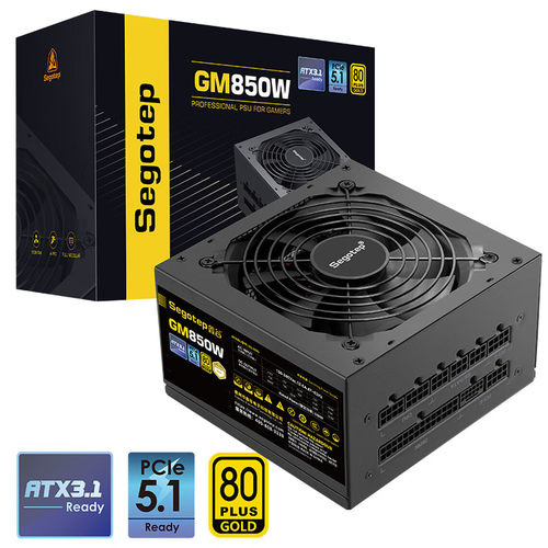 【5年质保】鑫谷电源GM850W金牌全模组台式机电脑主机箱新ATX3.1