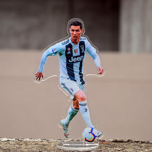 C罗梅西内马尔姆巴佩篮球玩具玩偶桌面摆件手办立牌球迷周边礼品