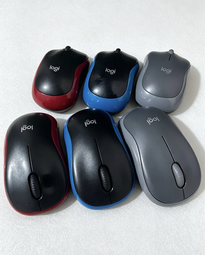 二手正品Logitech罗技M185 M186 长续航省电无线鼠标 笔记本台式