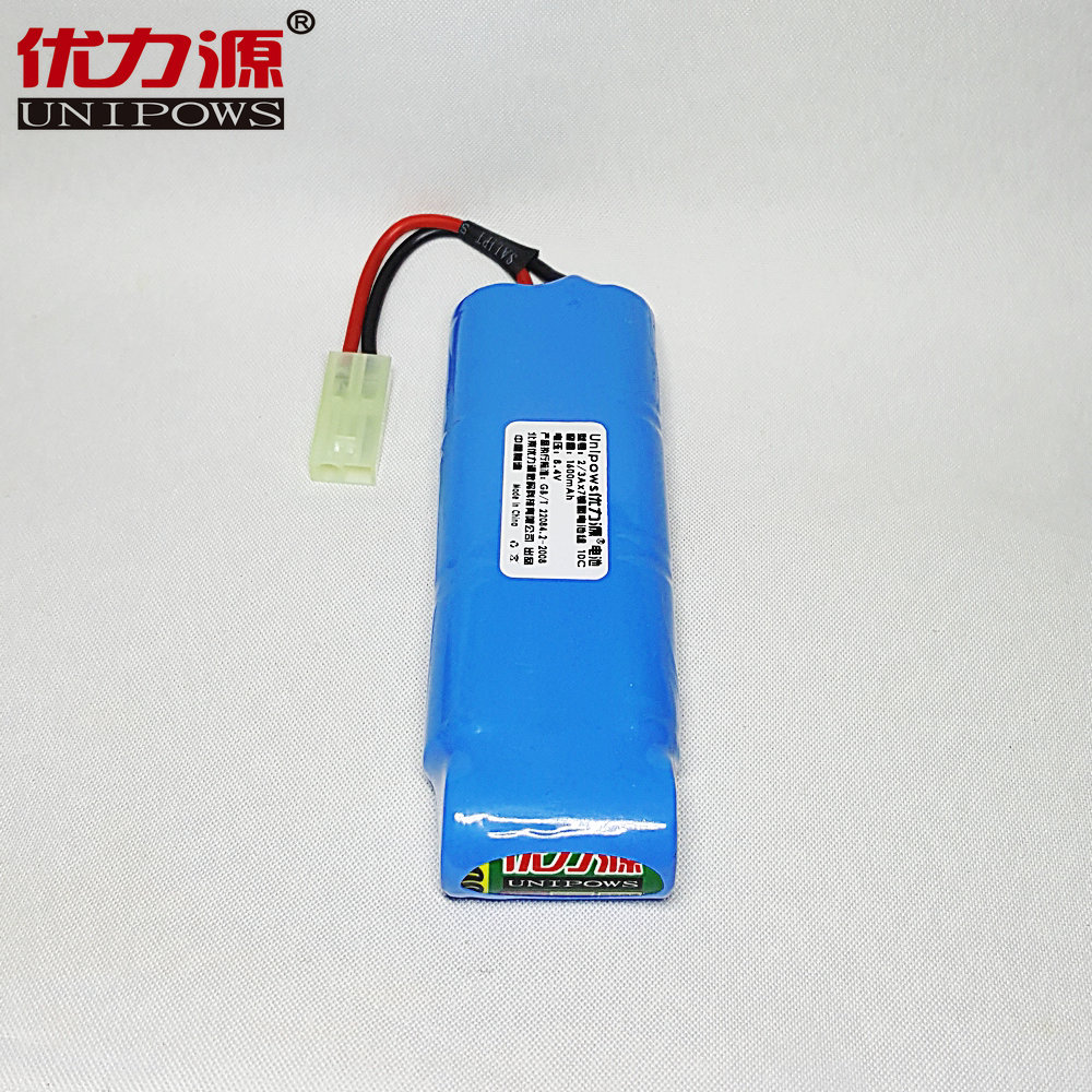 优力源8.4V电池组1600mAh 2/3A电池组 10C高倍率电池组 U型