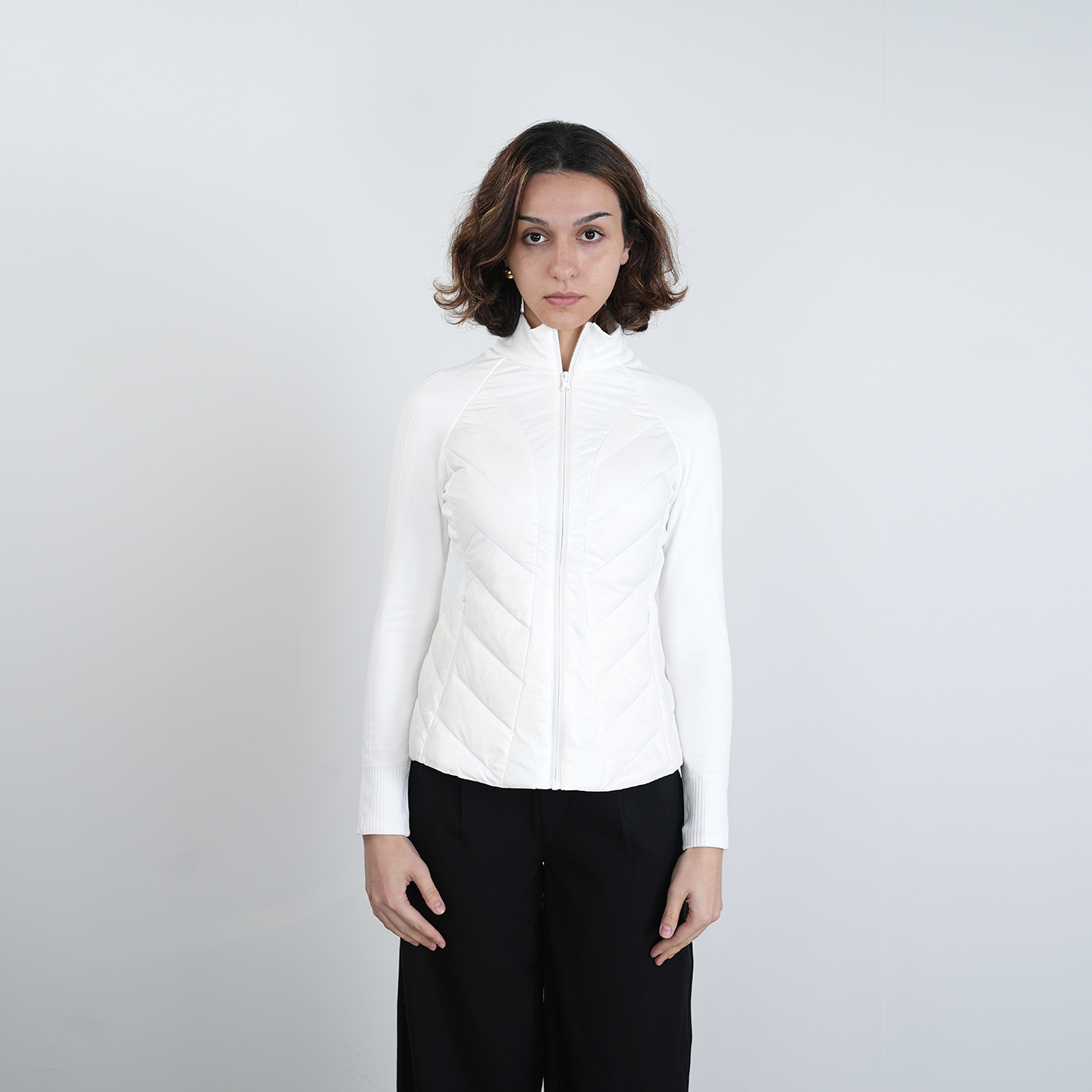 90白鸭绒轻薄保暖修身运动立领羽绒服 XTJH线头计划