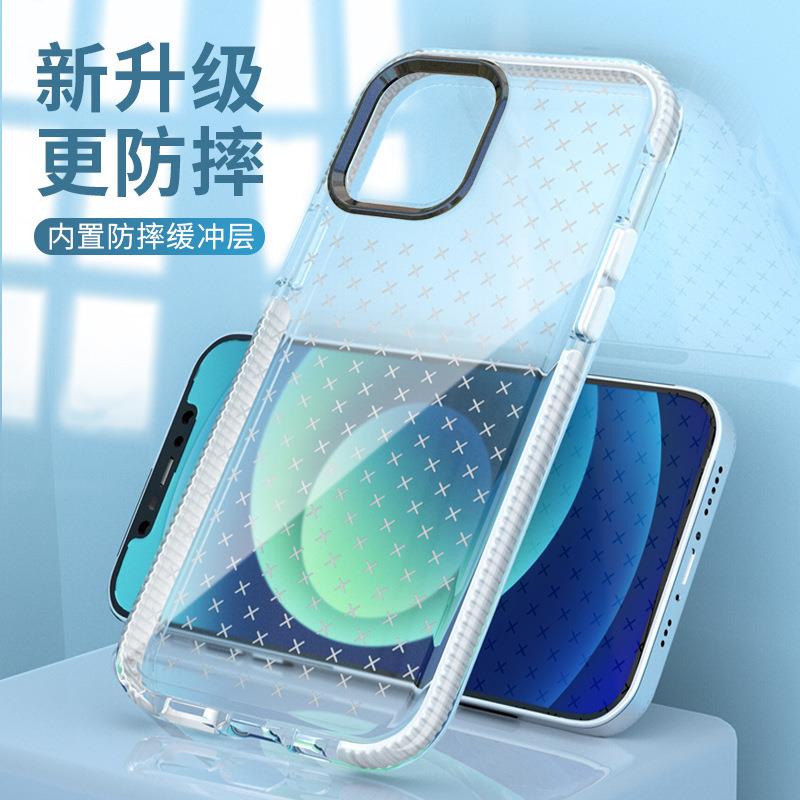 TECH21同款iPhone12格纹手机壳适用苹果12格子纹套卑防摔壳保护套