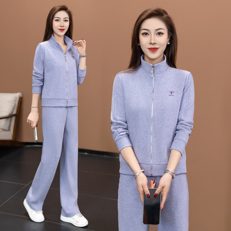 运动套装女2026春季新款韩版高级感慵懒风穿搭一整套休闲服两件套