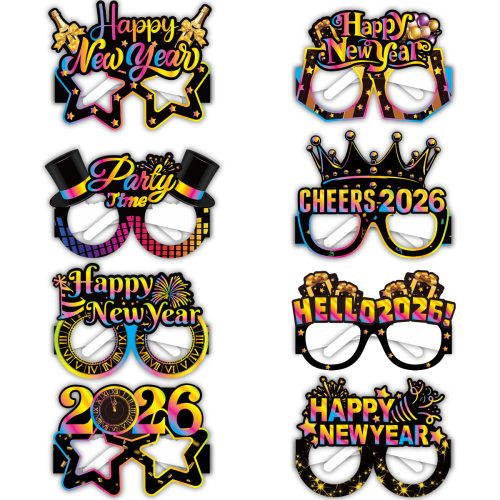 2026新年派对搞怪拍照道