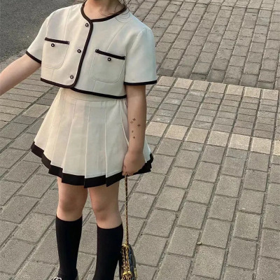 77138女童夏季新款小香风