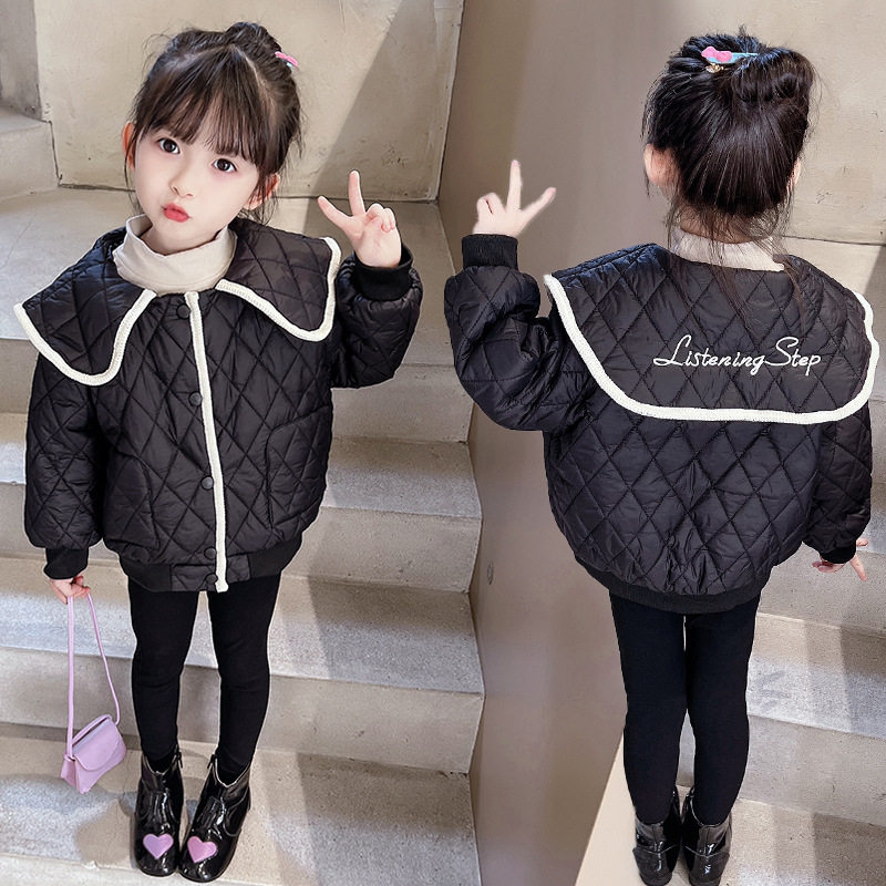 秋冬新款女童棉服儿童洋