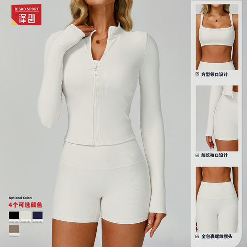 womenclothes跨境螺纹瑜