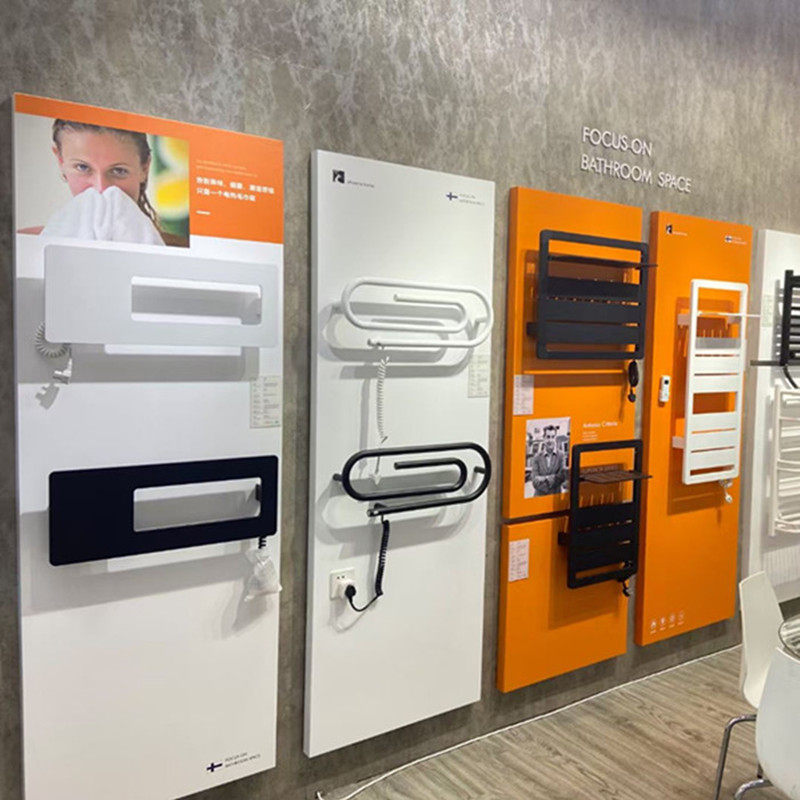 卫浴花洒展架淋浴架展板五金挂板毛巾架展示架定做环保净味烤漆板