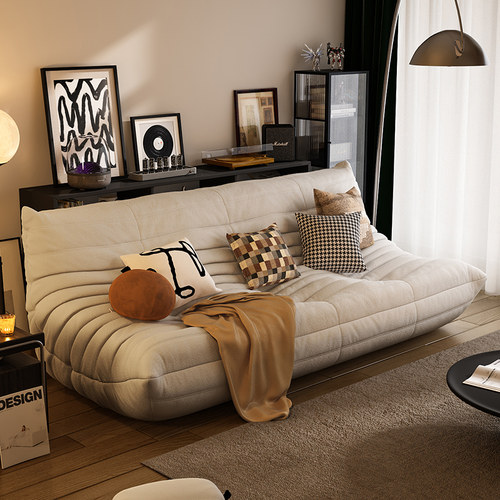 毛毛虫沙发客厅新款三人位沙发