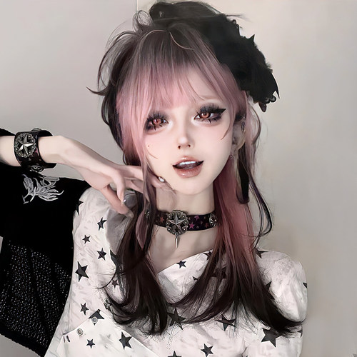 万圣节cos渐变粉版暹罗猫