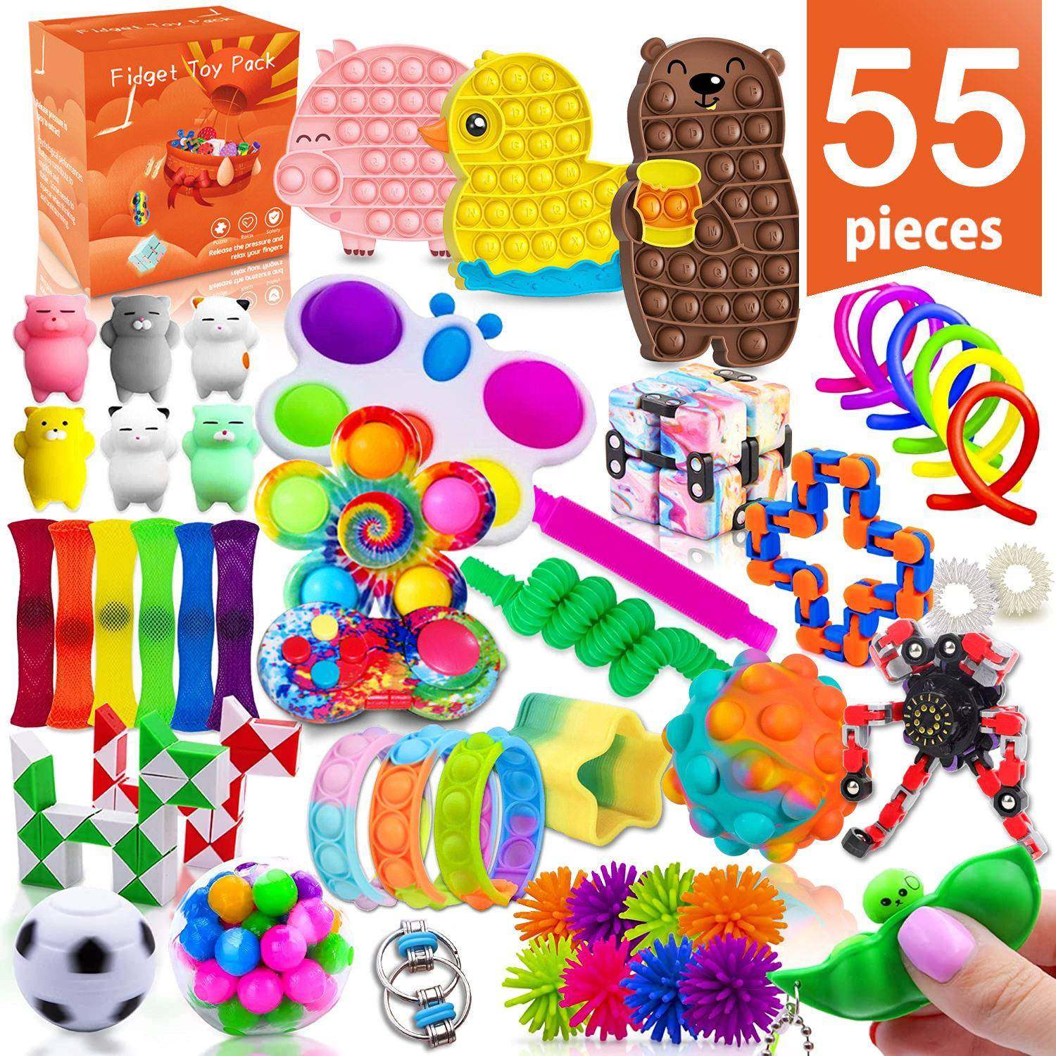 Mystery Fidget Toys Pack Set Pack Anti Stress Christmas Adve