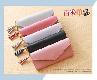 长款钱包女women wallet purse long style fashion big capacity