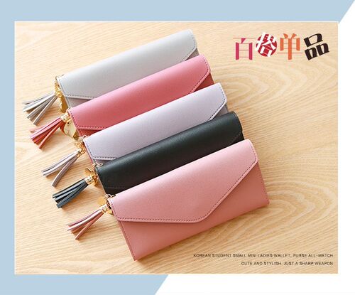 长款钱包女women wallet purse long style fashion big capacity