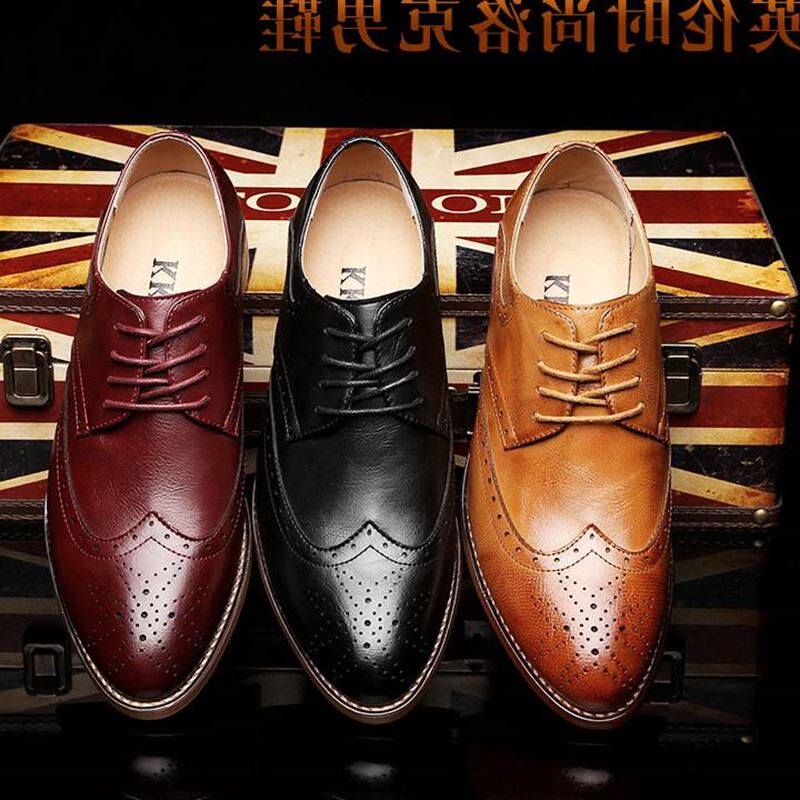 Men's casual suede shoes big size 45 46 47 48 大码休闲鞋皮鞋