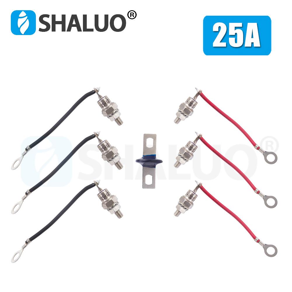 RSK6001发电机配件二极管整流器套件70A桥式整流器二极管 25A 40A
