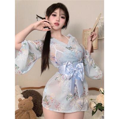 日系和服浴袍透视性感纯欲保密发