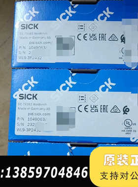 西克SICK传感器，型号1049063 WL9-3P议价