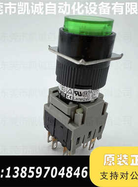 AH164-L5G22E3电机圆形按钮开关绿色议价