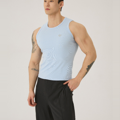 AaNn超人系列修身简约糖果色训练运动背心打底