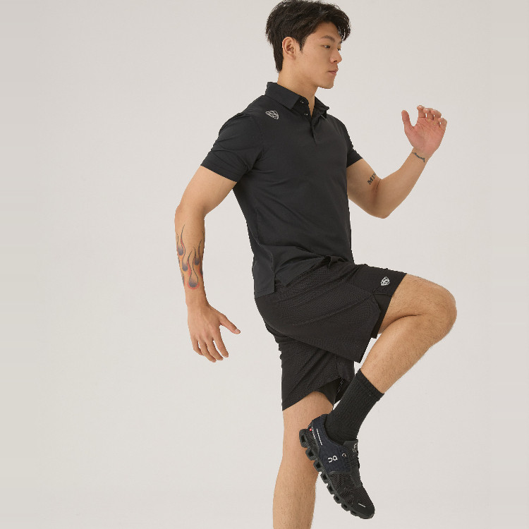 AaNn超人系列双层抽绳网眼运动舒适训练短裤,男装,休闲裤,淘宝优惠券,粉丝福利购,淘宝优惠卷