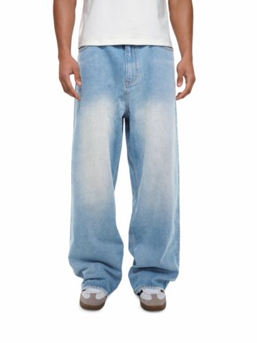 美式复古长裤阔腿裤AANN