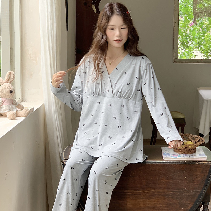 带胸垫月子服3月份产后四季款纯棉全棉吸汗孕妇睡衣春秋产妇哺乳4,孕妇装/孕产妇用品/营养,家居服套装,淘宝优惠券,粉丝福利购,淘宝优惠卷