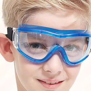 双面防雾防护眼镜男女劳保镜全封闭 护目镜儿童成人运 动眼镜