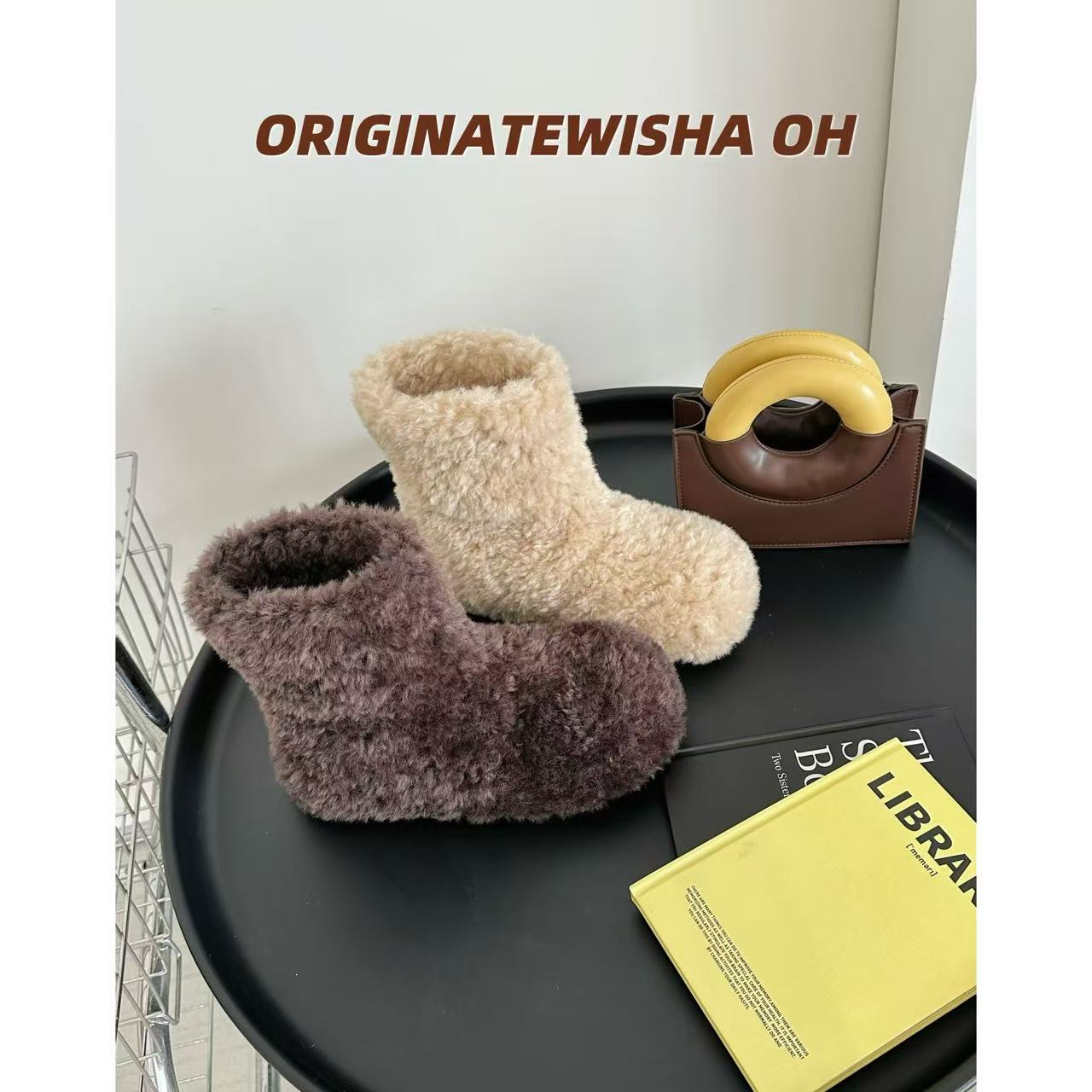 ORIGINATEWISHAOH 设计师款百搭休息马丁靴 OH7351