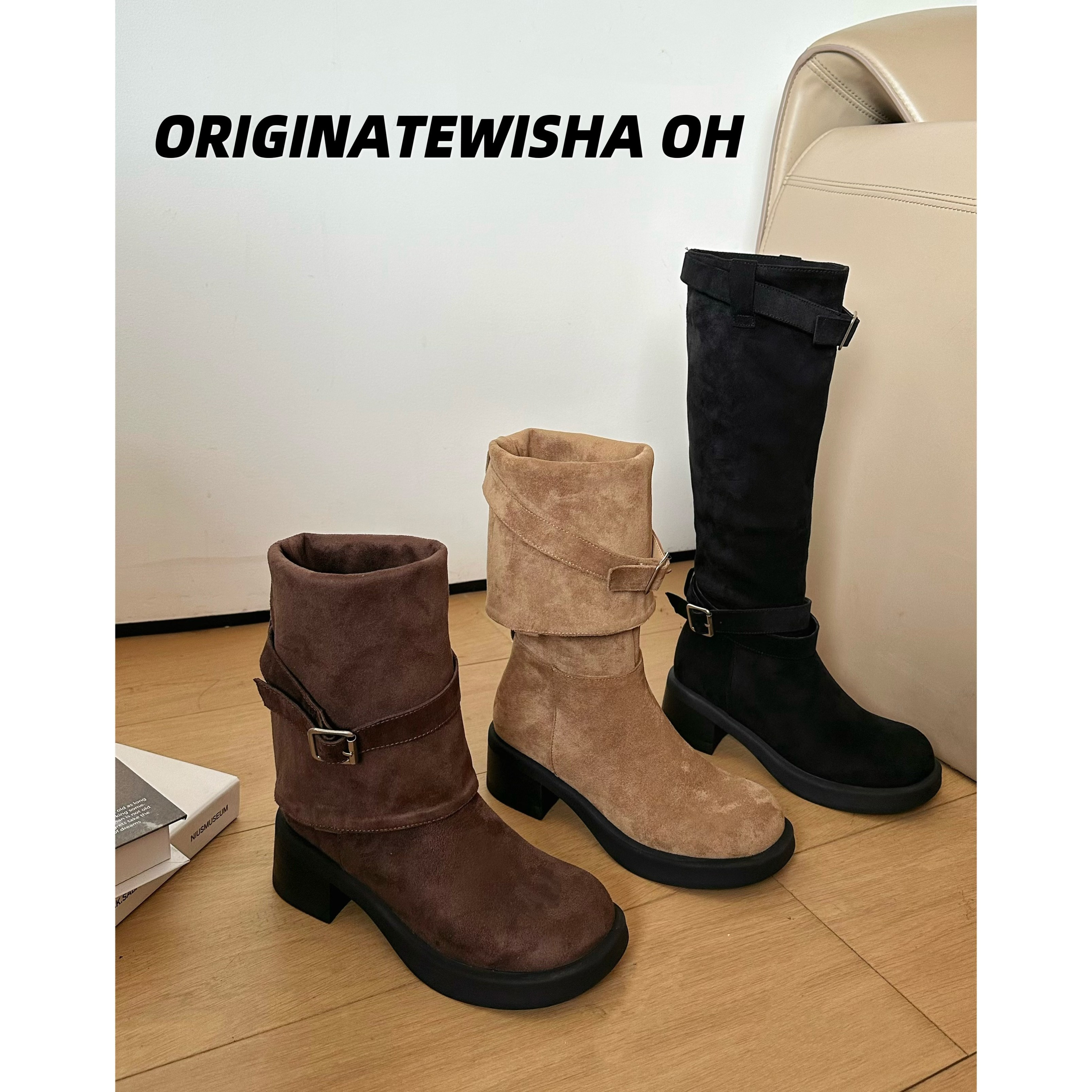 【小乐专享】OH  设计师款长靴  OH8216