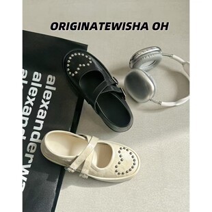 单鞋 设计师款 爱心玛丽珍 26DMS5006 金金宠粉