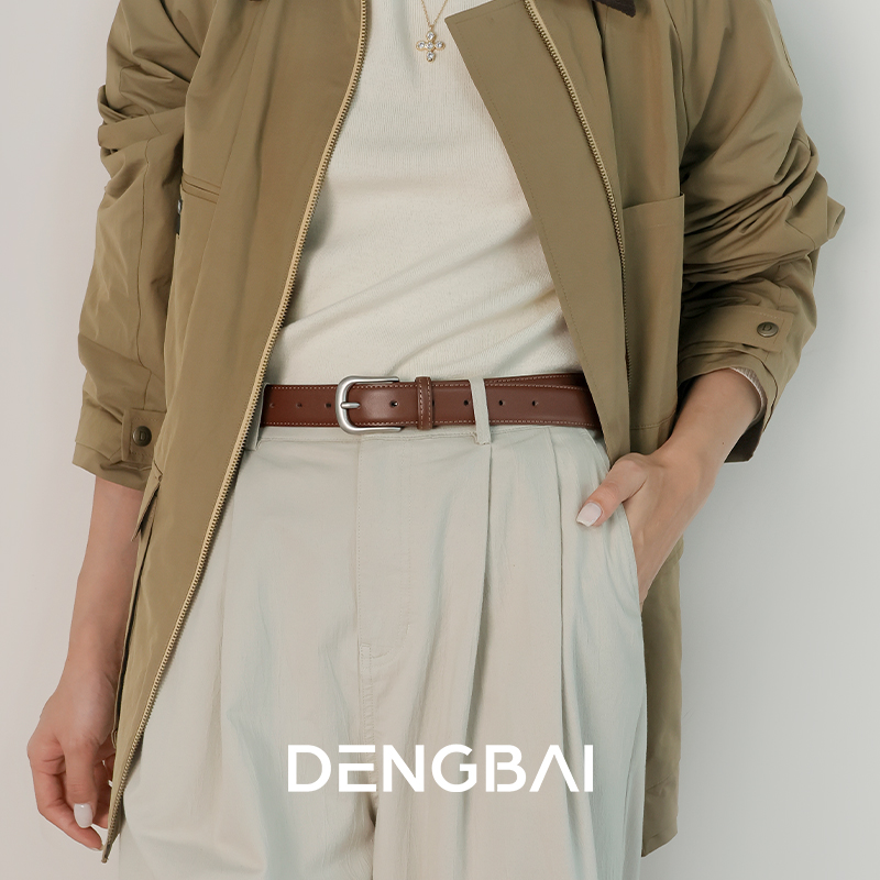 真皮腰带DENGBAI百搭款气质韩系