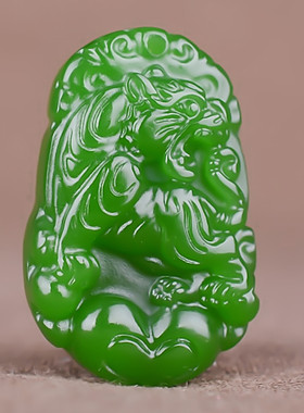 天然和田玉碧玉生肖玉坠吊坠