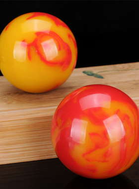 和田玉实心玉石手球手把件