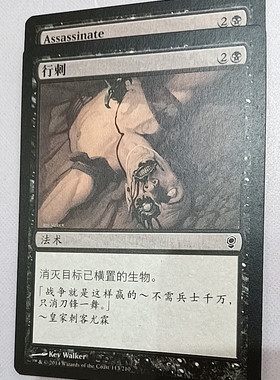 万智牌 行刺