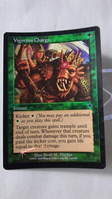 万智牌 活力冲锋 大战役 闪 平 绿 简中 实拍【上海文波】MTG