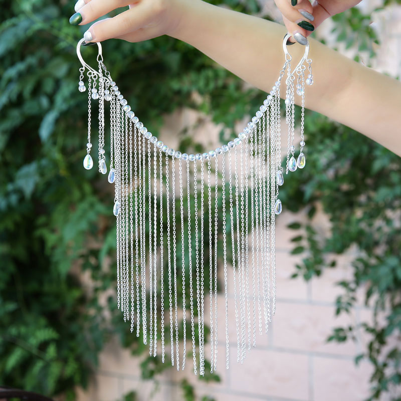 古风全套遮面流苏步摇超仙头饰