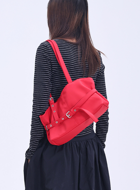 托特包女夏季新款云朵包小众高级红色婚包皮质通勤百搭单肩包