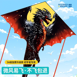 翼龙形风筝风筝儿童微风易飞2026年新款小孩大人专用潍坊高档凤争