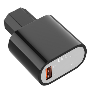 电动电瓶车手机快充通用充电器USB车载充电闪充转换头接口12V-72V