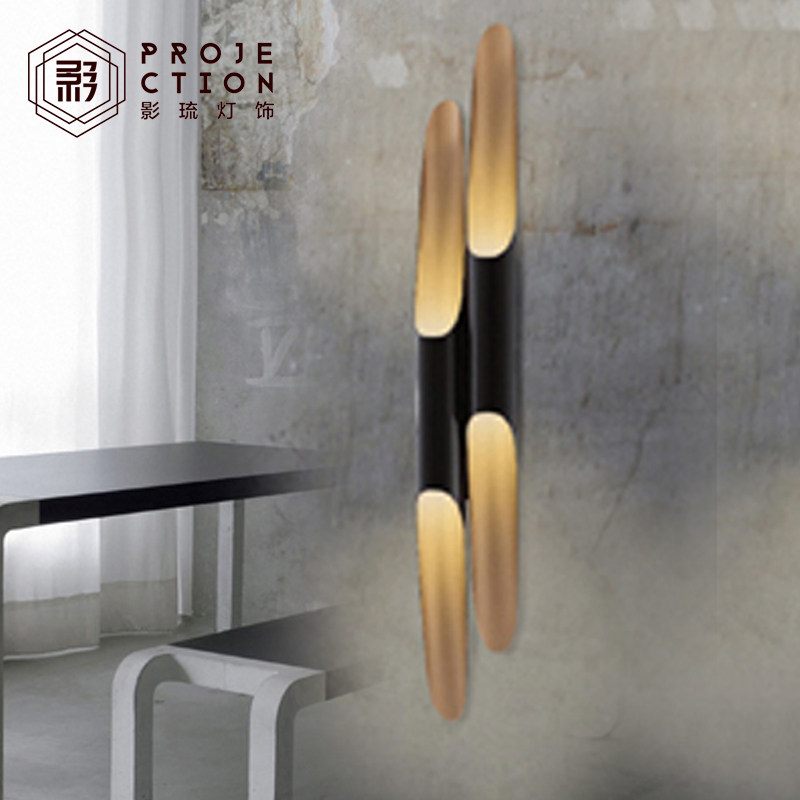 Oblique Aluminum cylinder Wall lamp modern originality Personalized Restaurant Aisle Bar counter Café Art club Engineering Lampsin the Decoration main material , Lamps , Wall lamp  category - from Buy2taobao.com to provide professional Taobao agent buy service