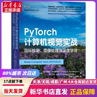 书籍 机械工业出版 新华书店正版 社 PYTORCH计算机视觉实战：目标检测 图像处理与深度