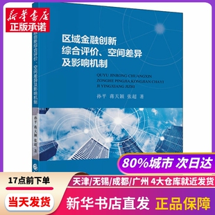 区域金融创新综合评价、空间差异及影响机制 中国财政经济出版社 新华书店正版书籍