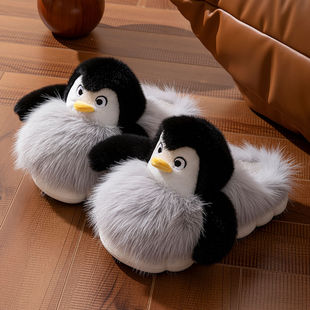 新款棉拖鞋秋冬卡通男女童室内保暖卡通轻便防滑家居棉鞋大童