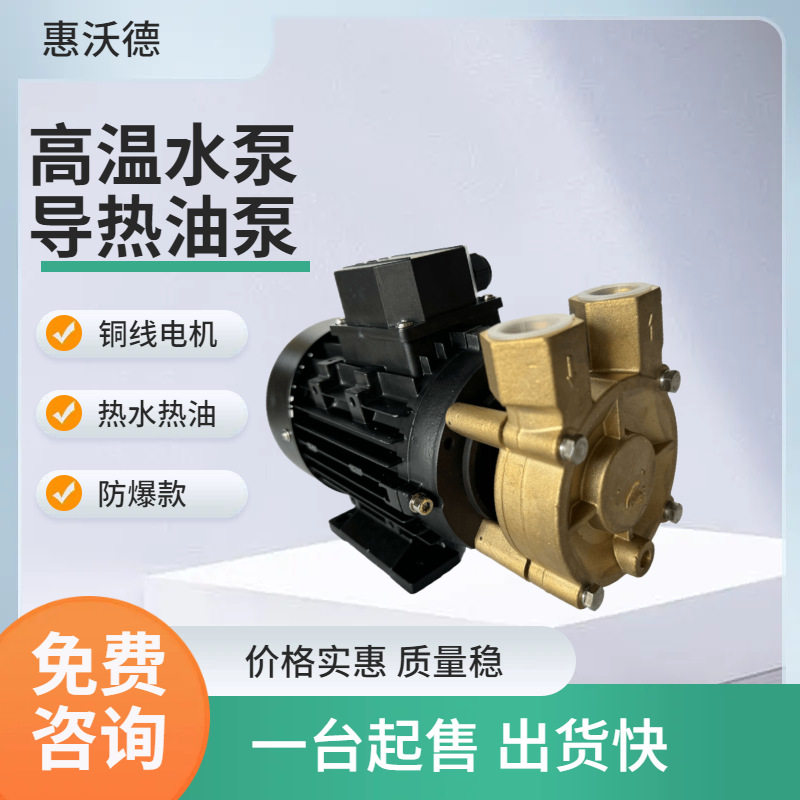 供应WD-05-120热水泵0.37kw铜叶轮模温机高温管道循环离心泵
