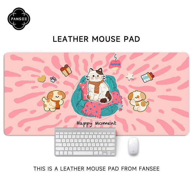 卡通猫狗鼠标垫超大号可爱复古宿舍电脑桌工位办公桌防滑可定制,电脑硬件/显示器/电脑周边,鼠标垫/贴/腕垫,淘宝优惠券,粉丝福利购,淘宝优惠卷