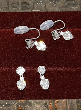 呼吸决定 黄打屁小闪钻锆甜美酷韩简约百搭ins925耳钉蚊香盘耳夹