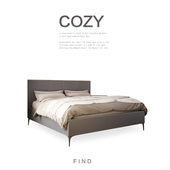 真皮意式 床头层牛皮极简双人1.8米婚床现代简约轻奢ins风主卧大床