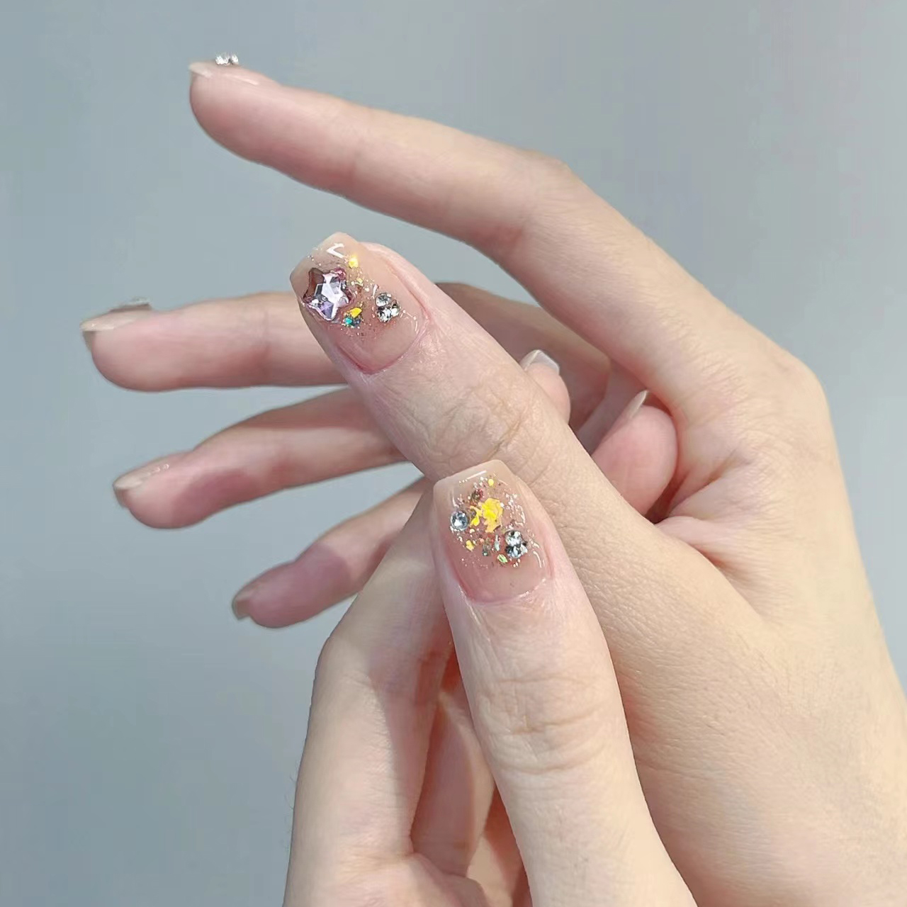 Jun广东高质感纯手工定制美甲片