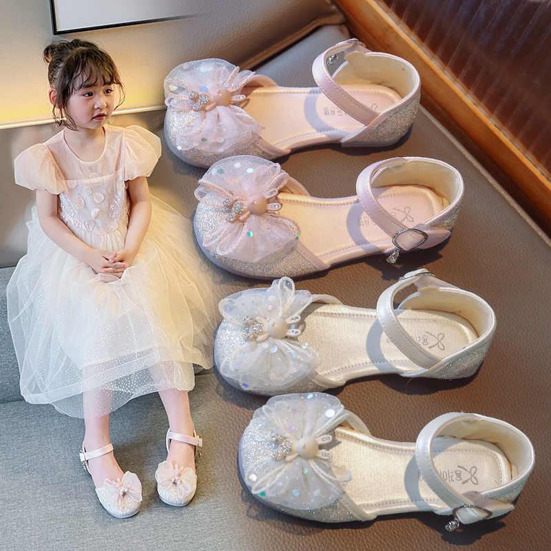 梵勒女童公主凉鞋夏季