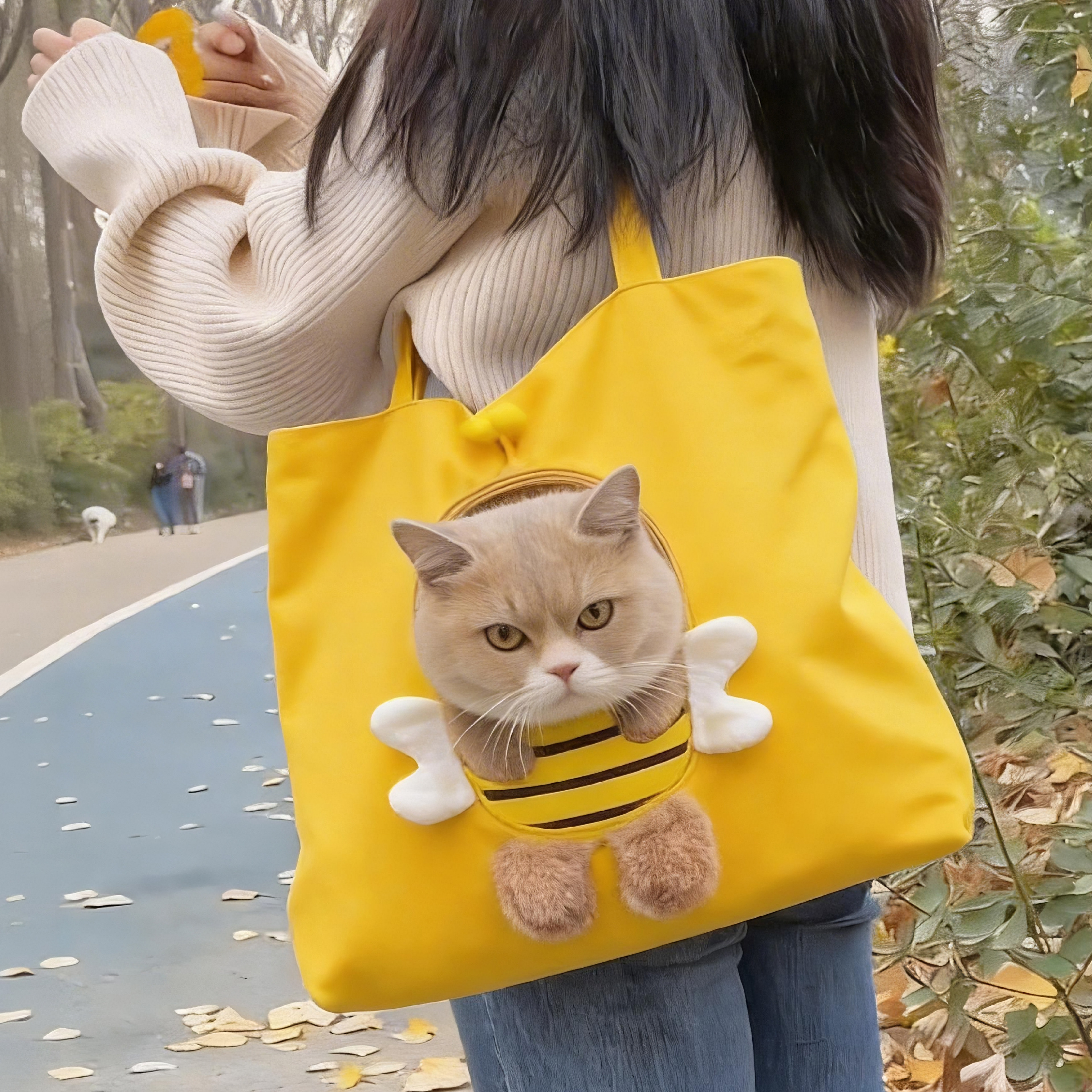 猫咪外出单肩包宠物便携式斜挎包